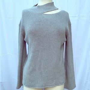 VICI Mock One Shoulder Turtle Neck